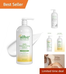 Generous 32 Oz Fragrance-Free Lotion – Nourishing for Dry and Sensitive Skin