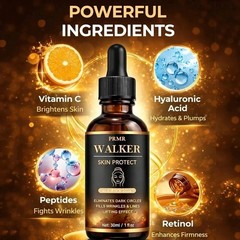 PRMR Walker Skin Protect Serum for Women Moisturizing Lifting Formula – 1 fl oz