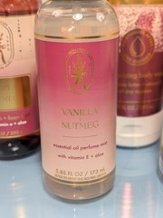 6 Pc Set VANILLA NUTMEG Aromatherapy Bath & Body Works Mist Lotion Wash Steamers
