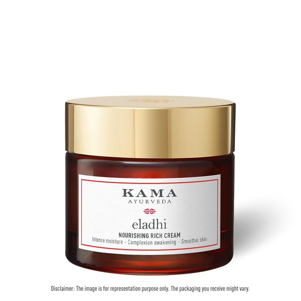 Kama Ayurveda Eladhi Nourishing Rich Creams | Deep Moisturising Face Care | 100G