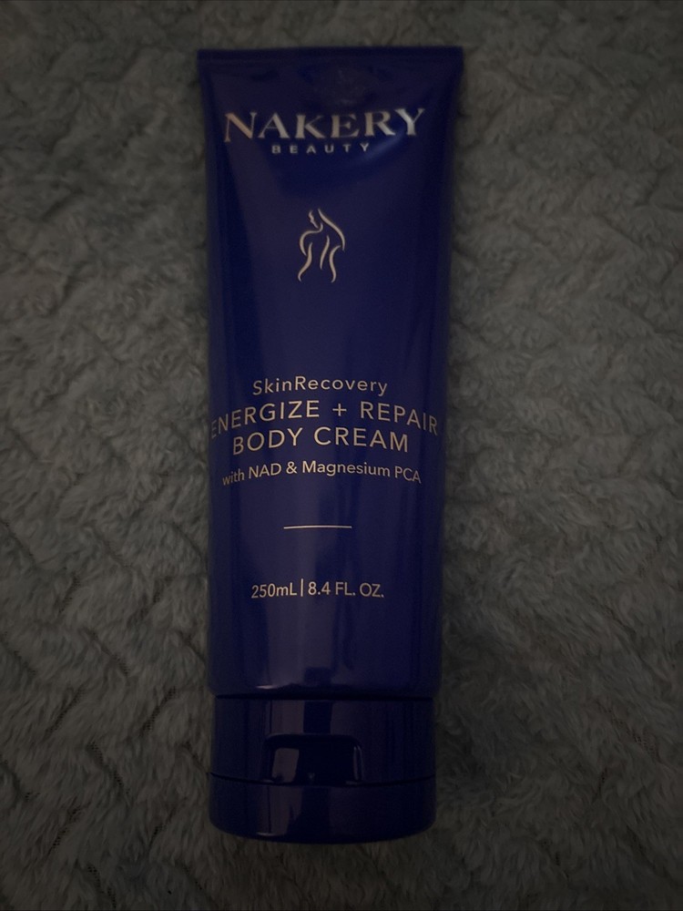 Nakery SkinRecovery Energize + Repair Body Cream (8.4 Fl Oz) New & Sealed