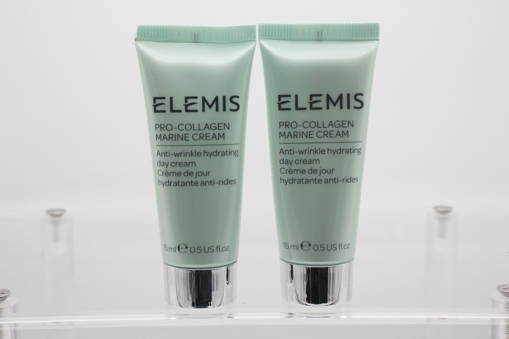 Elemis Pro-Collagen Marine Day Cream, Anti-Wrinkle, Hydating; 1 oz (0.5 oz X 2)