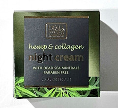 Dead Sea Collection Hemp & Collagen Night Cream With Dead Sea Minerals…