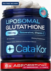 Liposomal Glutathione 1000Mg – Ultra High Absorption with Resveratrol, Vitamin C