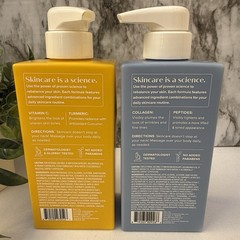 Medix 5.5 Vitamin C Lotion + Collagen Cream Anti Aging Moisturizer Skincare Set