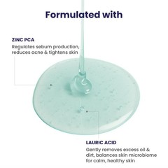 RE&rsquo; EQUIL Oil Control Face Wash 150ml Soap & Sulphate Free Zinc PCA Cleanser