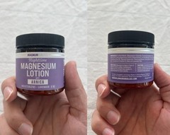 Magnesium Lotion with Arnica for Legs Feet Muscles Night Body Lotion 5oz