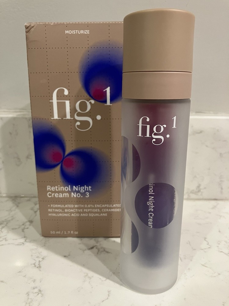 Fig.1 Retinol Night Cream No. 3 (0.6% Encapsulated Retinol & Peptides 1.7 Fl oz