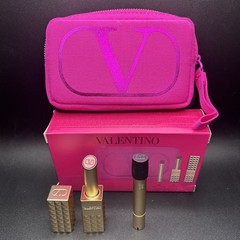 Valentino Spike Lipstick set. Includes refill. Shade 123 R The Bag Is Small