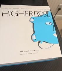 Higher Dose Red Light Face Mask Revitalize, Glow, Enhance (Pre owned)