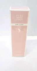 Rare Estee Lauder PURE WHITE LINEN Pink Coral Body Lotion 6.7 Oz Sealed In Box
