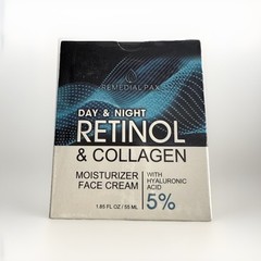 REMEDIAL PAX Day & Night Retinol Collagen Moisturizer Face Cream 1.85oz 5/2027
