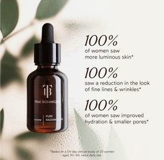 True Botanicals Renew Pure Radiance Oil 0.5oz / 15ml New