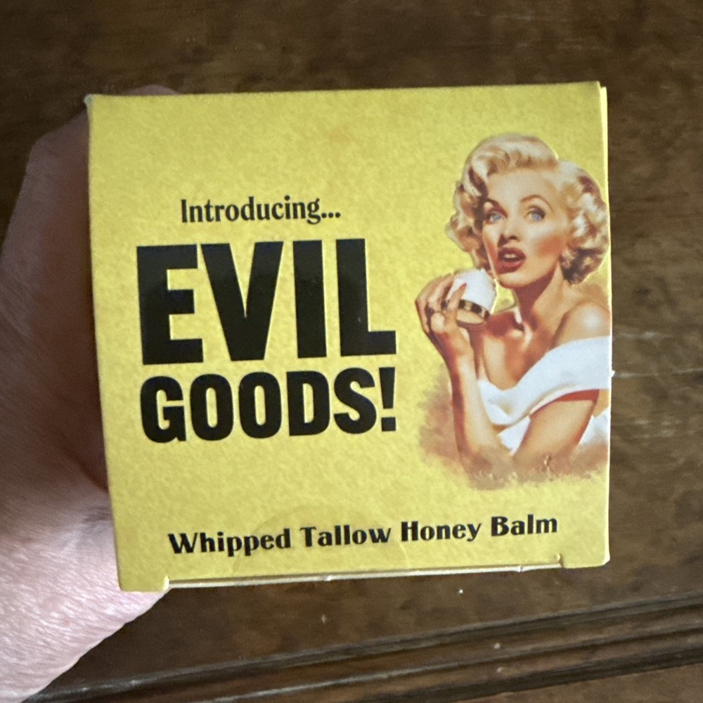 Evil Goods, Whipped Tallow, Honey, Butter Balm