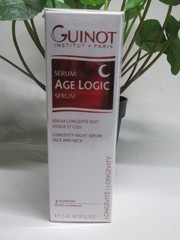 GUINOT AGE LOGIC SERUM face and neck 25ml/0.74 oz NEW