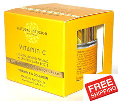 Natural Infusion Australia Vitamin C Rejuvenating Face & Neck Cream 3.38 fl oz