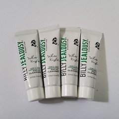 Lot Of 4- Billy Jealousy Men&rsquo;s White Knight Gentle Daily Facial Cleanser. 5fl Oz