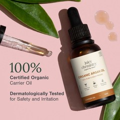 Juicy Chemistry Organic Argan Oils | Cold Pressed Hairs Face & Body Care | 100ML