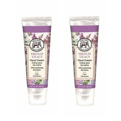 Michel Design Works French Lilacs Floral 1 Ounce Tube Hand Cream Set of Two