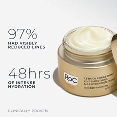 RoC Retinol Correxion Max Daily Hydration Face Moisturizer, Hyaluronic Acid |…
