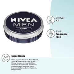 NIVEA Men Creme Multipurpose Cream for Men Face, Hand & Body Lotion, 5.3 oz.