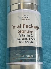 Sun Coast Sciences Total Package Serum Vitamin C Hyaluronic Acid Tri-Peptide 1oz