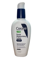 CeraVe PM Facial Moisturizing Lotion ULTRA Lightweight, Oil-Free – 3 Fl Oz