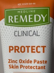 2x Medline Remedy Clinical Protect Zinc Oxide Skin Protectant 2025 VANILLA