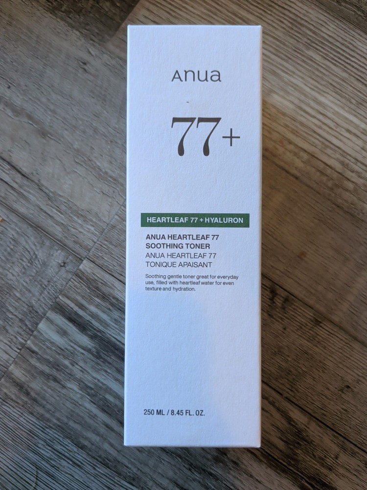 ANUA Heartleaf 77 Soothing Toner 250ml Trouble Care, Calming Skin, Refreshing