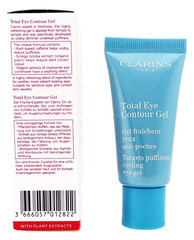 CLARINS TOTAL EYE CONTOUR GEL 20 ML./ 0.6 OZ. NEW IN BOX INNER SEALED