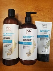 3 Packs: Soapbox Sea Minerals & Blue Iris Lotion/Soap/Scrub *CHOOSE PRODUCTS*F8A
