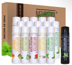 16-Pack Premium Beeswax Lip Balm by | Chemical-Free, 100 Natural Chapstick fo…