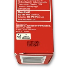 Neutrogena Stubborn Acne AM Treatment Fragrance & Dye Free 2.0 Oz, Exp 07/2026