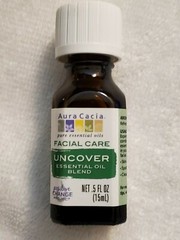 Aura Cacia Facial Care Uncover Essential Oil Blend 0.5 fl oz (15 mL)