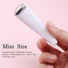 Mini Ice Roller for Face and Eyes, Portable Stainless Steel Facial Massage Tool