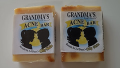 Grandma&rsquo;s Pure & Natural Oily Skin Acne Bar, 4 oz Lot of 2 READ