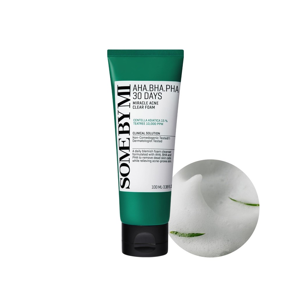 SOME BY MI AHA BHA PHA 30 Days Miracle Acne 3.38 Fl Oz (Pack of 1), Pack 1