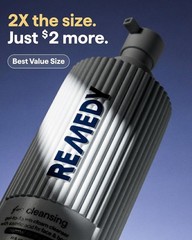 Remedy Gel To Foam Cleanser Gentle Exfoliating Face Wash Salicylic Acid 12 Fl Oz