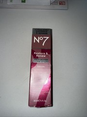 No7 Restore & Renew Face & Neck Multi-Action Serum ~ 30ml / 1 fl oz ~ NEW IN BOX