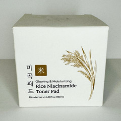 KYULGOUN PEOPLE Rice Niacinamide Toner Pads Glowing Moisturizing 90ct 180ml