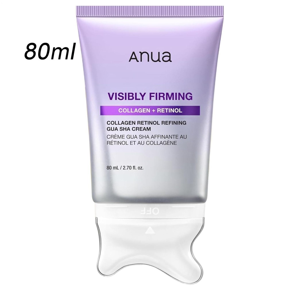 1xANUA Collagen Retinol Refining Gua Sha Cream, Neck Cream For Lifting & Firming