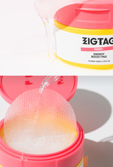 ZIGTAG PDRN+ Collagen Gel Toner Pad 70 Pads Hydrating Soothing Pore Care Korean