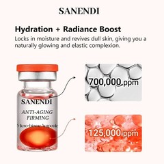 SANENDI Anti-Aging Firming Microbiome Ampoule Serum, Support Skin Firmness