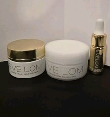 Eve Lom Moisturizer 30mL Cleanser 50mL & Serum NWOB Free Shipping