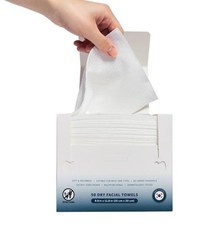 Kirkland Signature Daily Dry Facial Towels, 200-Count � Extra Soft Disposable