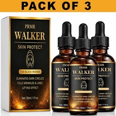 (PACK 3) Walker Skin Protect Serum for Women Facial Moisturizer New With Box 1oz