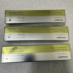 celimax Retinal Shot Tightening Booster 15ml Wrinkle Pore Firm pack of 3