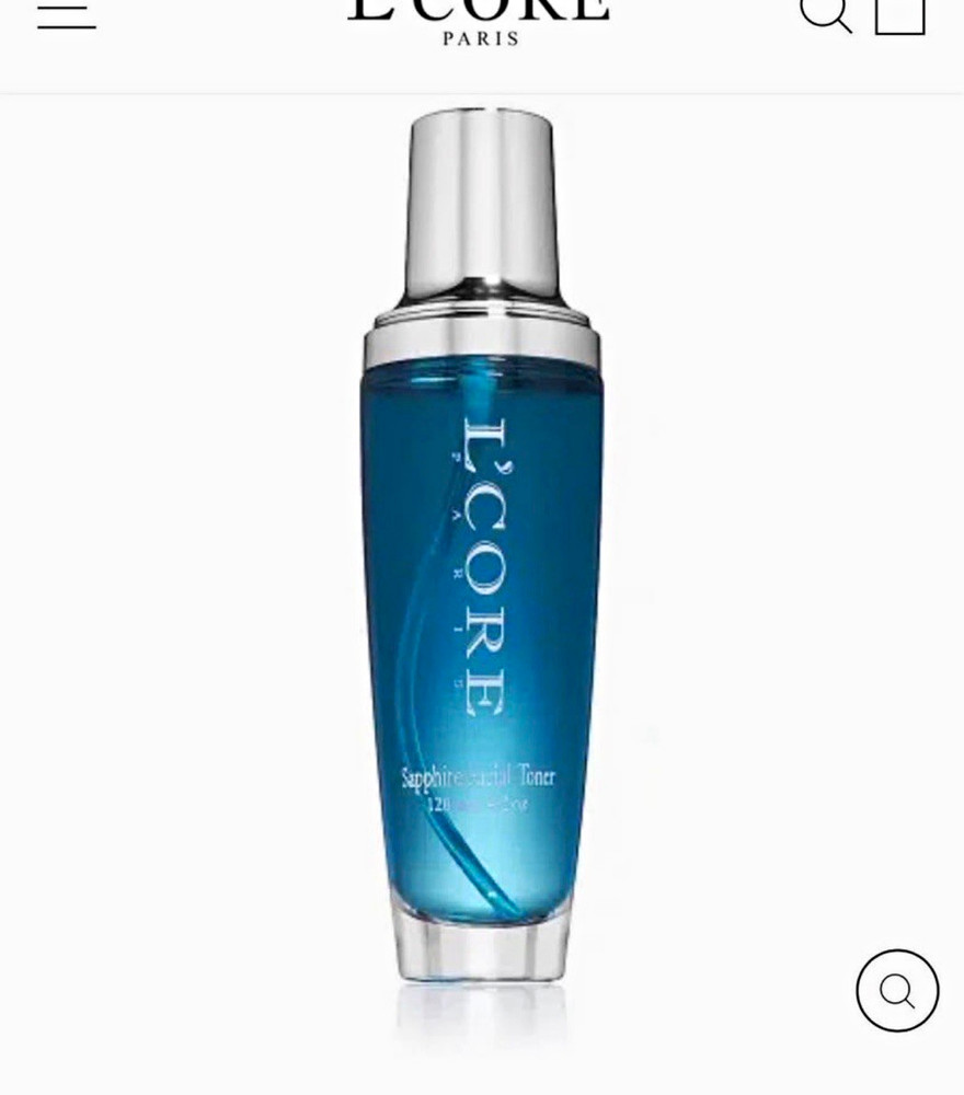 L&rsquo;Core Paris Sapphire Facial Toner Alcohol-Free Makeup/Oil/Pores 120 ml