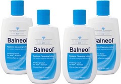 4 Pack – Balneol Hygienic Cleansing Lotion, 3 fl oz (89 ml) Each Bottle