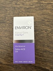 ENVIRON SKIN FOCUS CARE CLARITY+ VITA BOTANICAL SEBU ACE OIL NIB 60ml $58